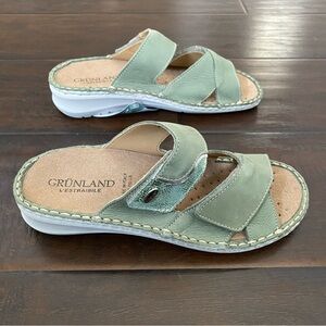 New without box Grunland Dami made in Italy sandals women’s size 37 or USA 6.5-7